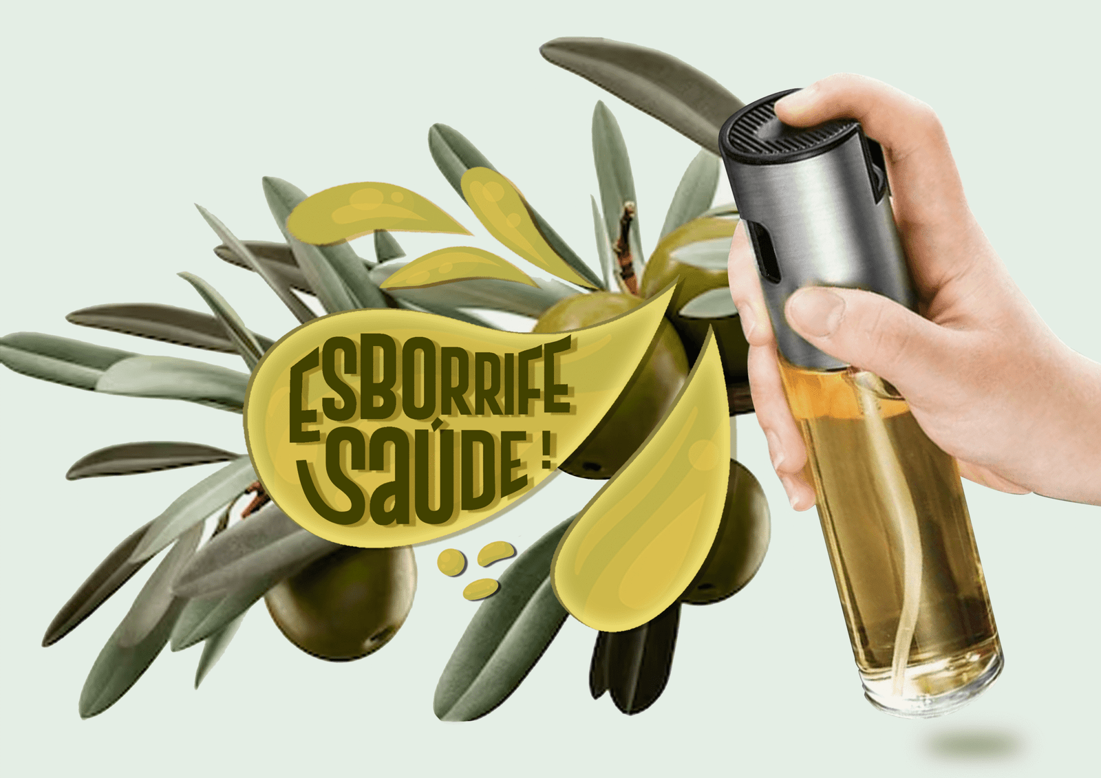 Arte photoshop borrifador