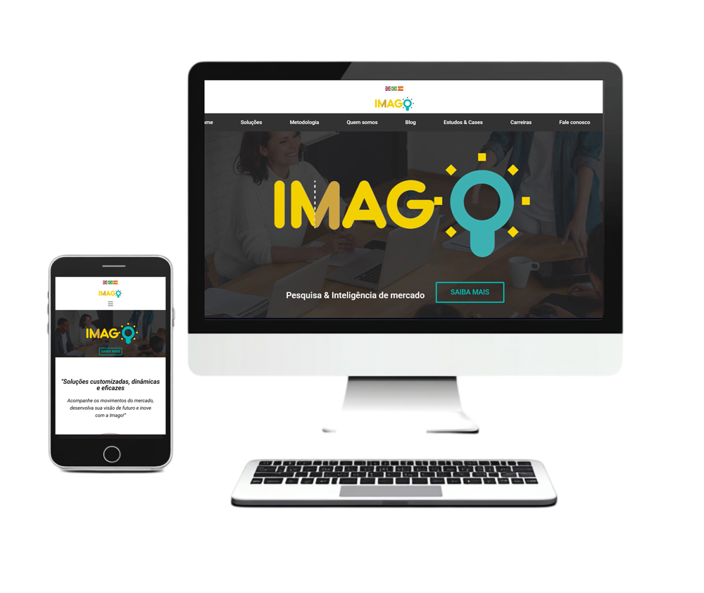 Site desenvolvido na agência